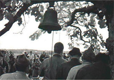Einweihung des Gedenksteines 1993, Foto: R. Albert